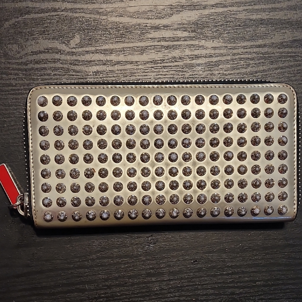 Christian Louboutin Panetone Studded Wallet
